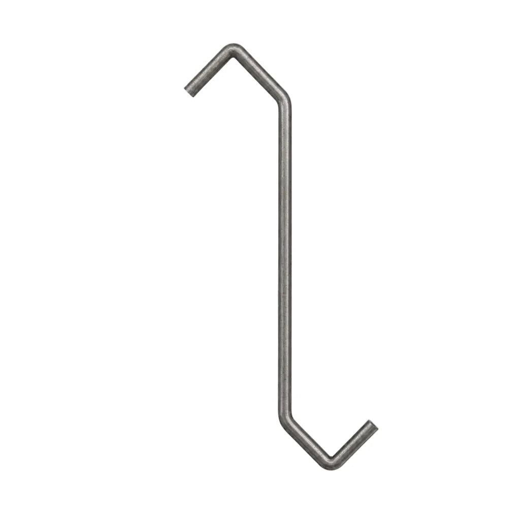 Front facing image of a bright basic super V-hook on a white backgorund