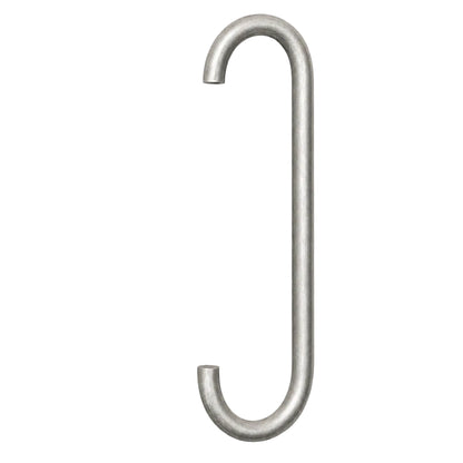 Basic Steel C-hook for powder coating and industrial finishing applications on a white background.