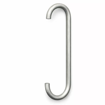 C style powder coating hook on a white background