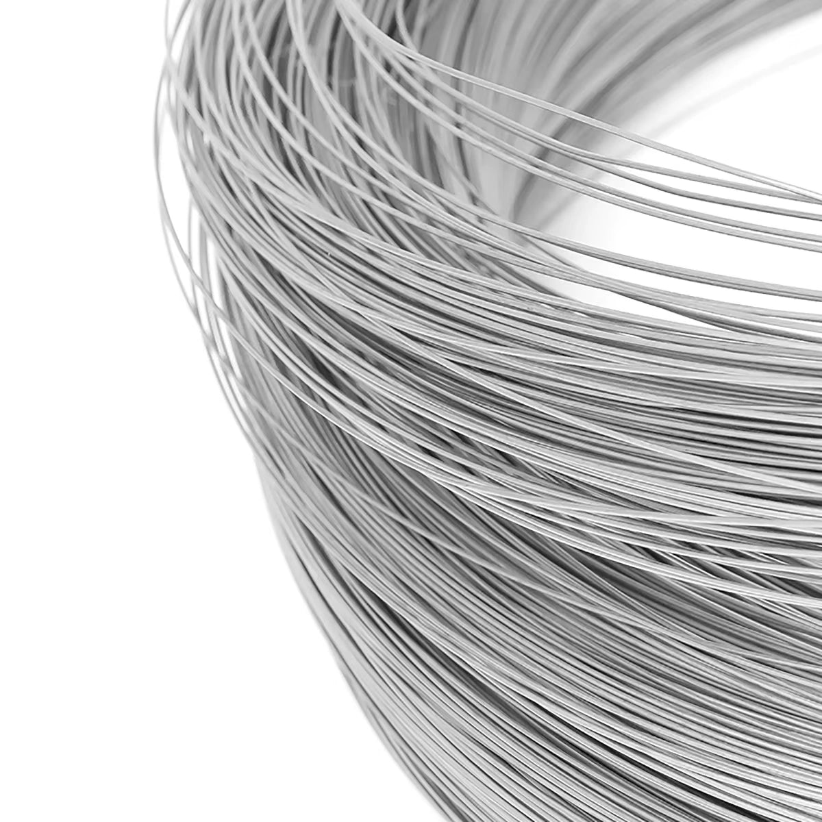 Steel wire coil used to manufacture powder coating hooks
